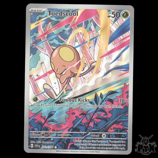 Toedscool #201/198 Scarlet & Violet Base NM/Near Mint Pokemon 2023