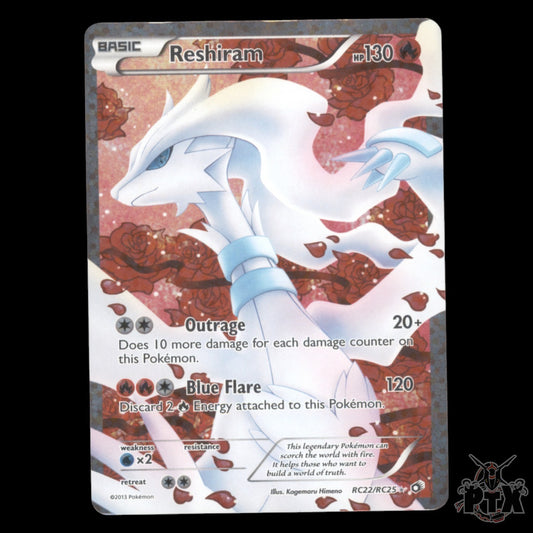 Reshiram #RC22/RC25 Legendary Treasures NM/LP Pokemon 2013