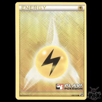 Lightning Energy PLAY! Holo #108/114 Promo NM/Near Mint Pokemon 2011