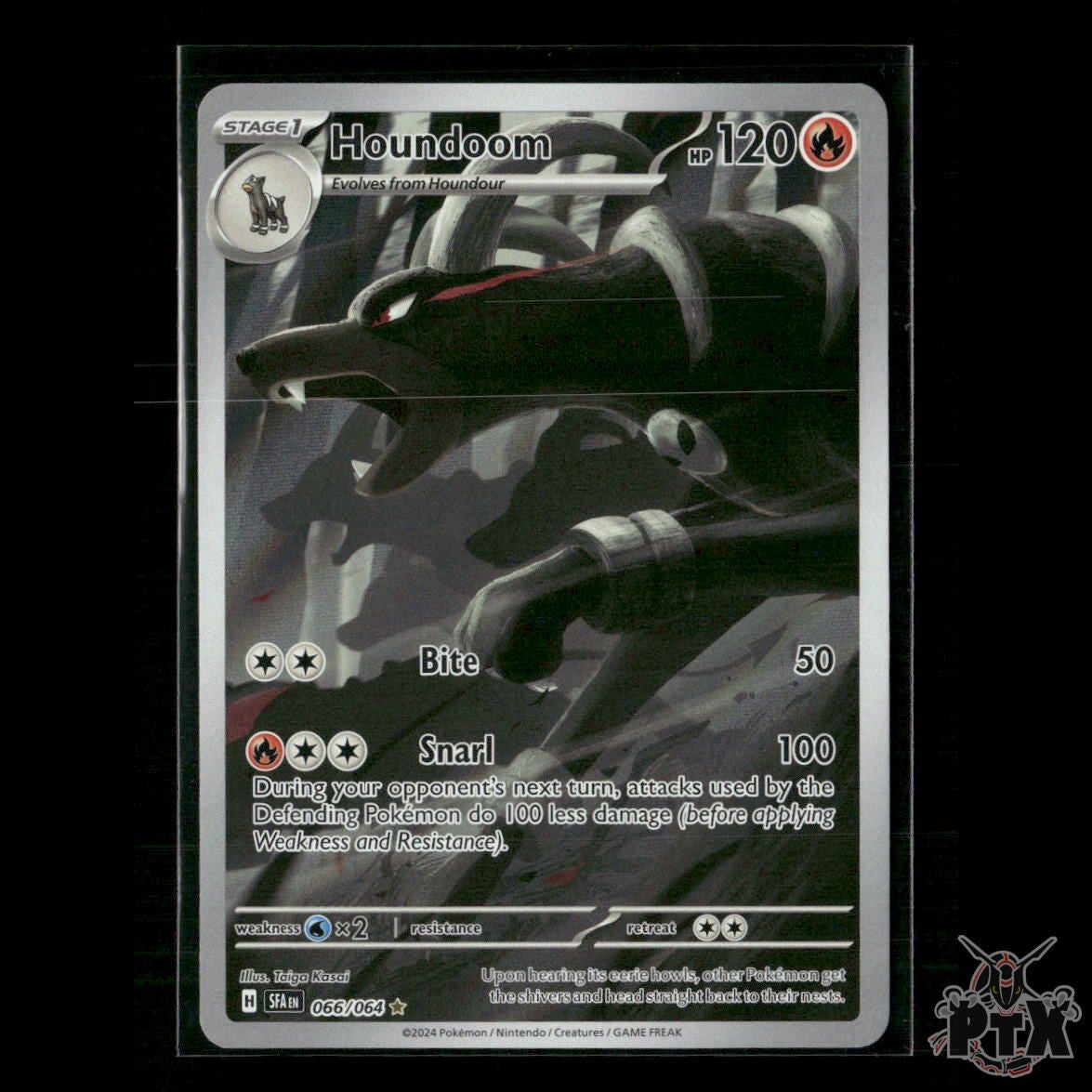 Houndoom 066/064 SV: Shrouded Fable NM Pokemon