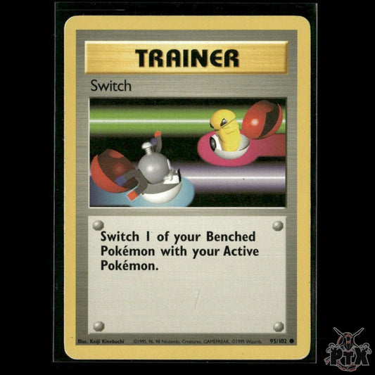 Switch 95/102 Base Set HP Pokemon