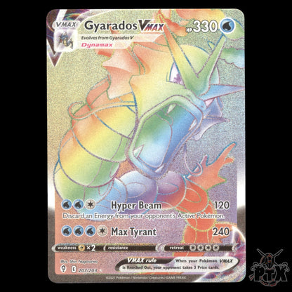 Gyarados VMAX #207/203 Evolving Skies NM/Near Mint Pokemon 2021