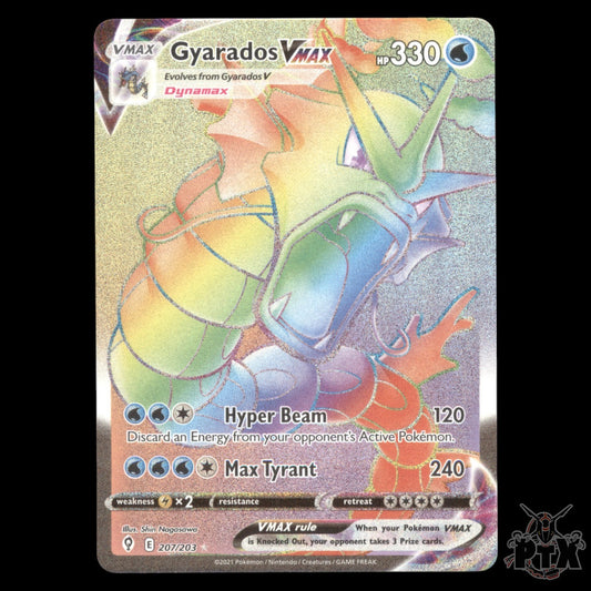 Gyarados VMAX #207/203 Evolving Skies NM/Near Mint Pokemon 2021