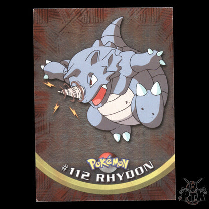 Topps Rhydon #112 Foil Series 2 Pokemon 2000