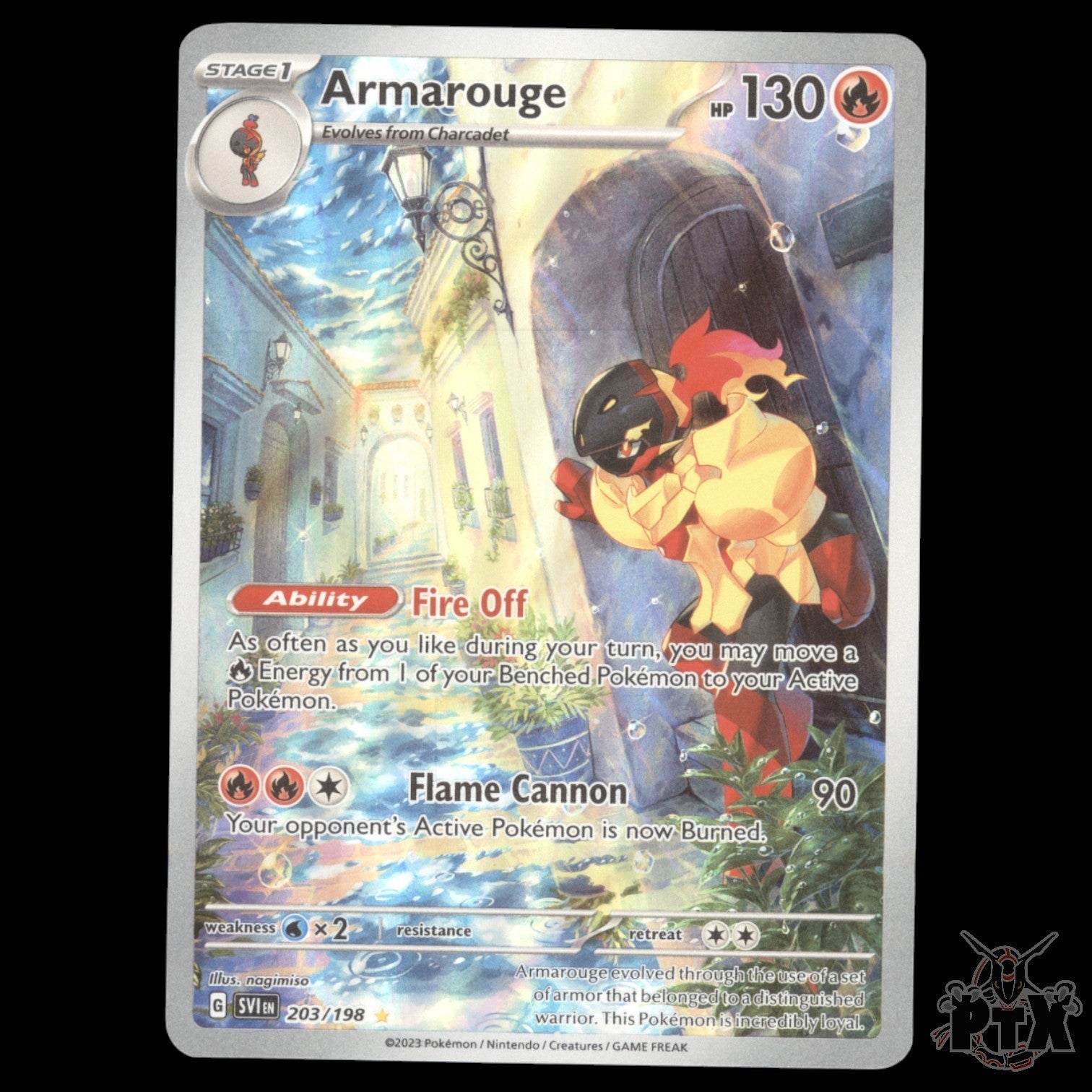 Armarouge #203/198 Scarlet & Violet Base NM/Near Mint Pokemon 2023