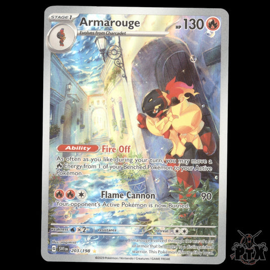 Armarouge #203/198 Scarlet & Violet Base NM/Near Mint Pokemon 2023