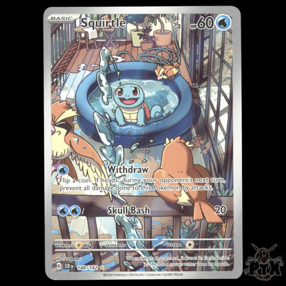Squirtle #148/142 Stellar Crown NM/Near Mint Pokemon 2024
