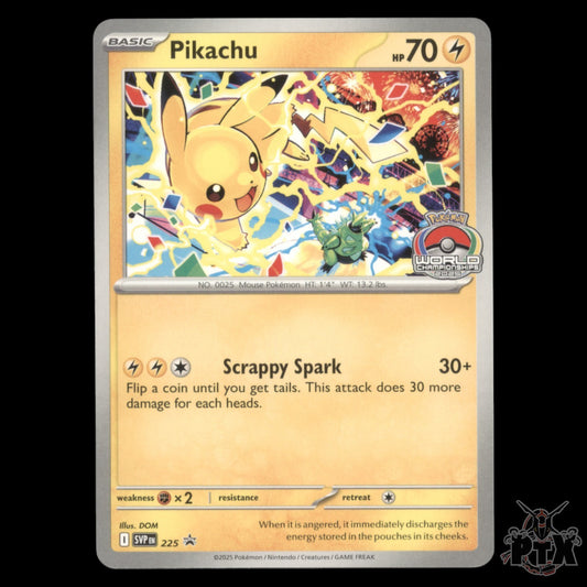 Pikachu #225 Scarlet & Violet Promo NM/Near Mint Pokemon 2025