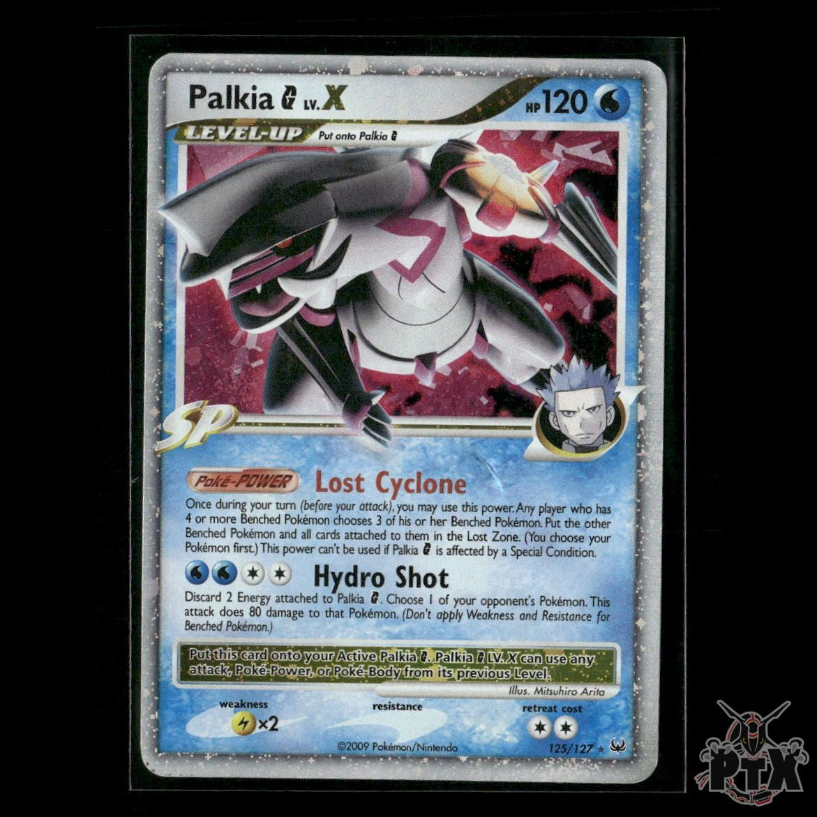 Palkia G Lv.X 125/127 Platinum HP Pokemon
