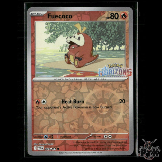 Fuecoco 029/191 Horizon Stamped Promo NM Pokemon