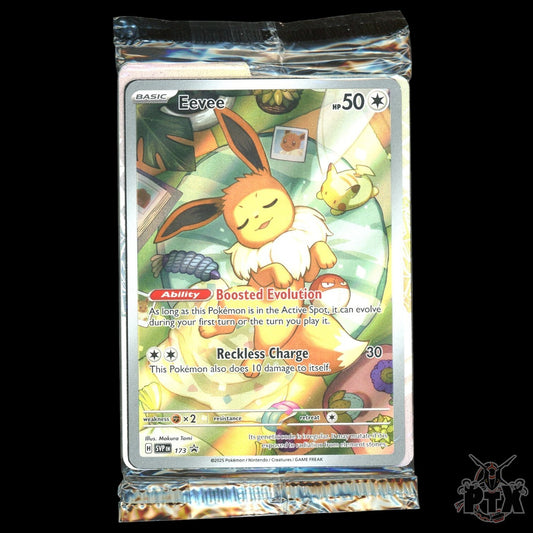Eevee #173 Prismatic Evolutions Sealed Promo Pokemon 2025