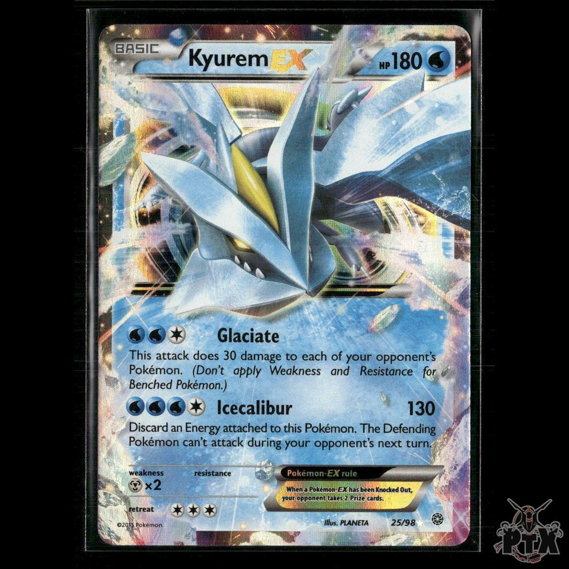 Kyurem EX 25/98 XY - Ancient Origins NM Pokemon