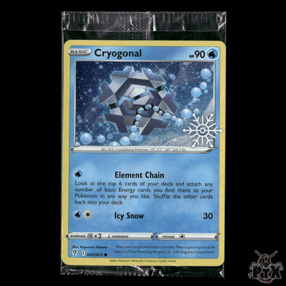 Cryogonal (Holiday Calendar) 043/203 Scarlet & Violet Sealed Promo NM Pokemon