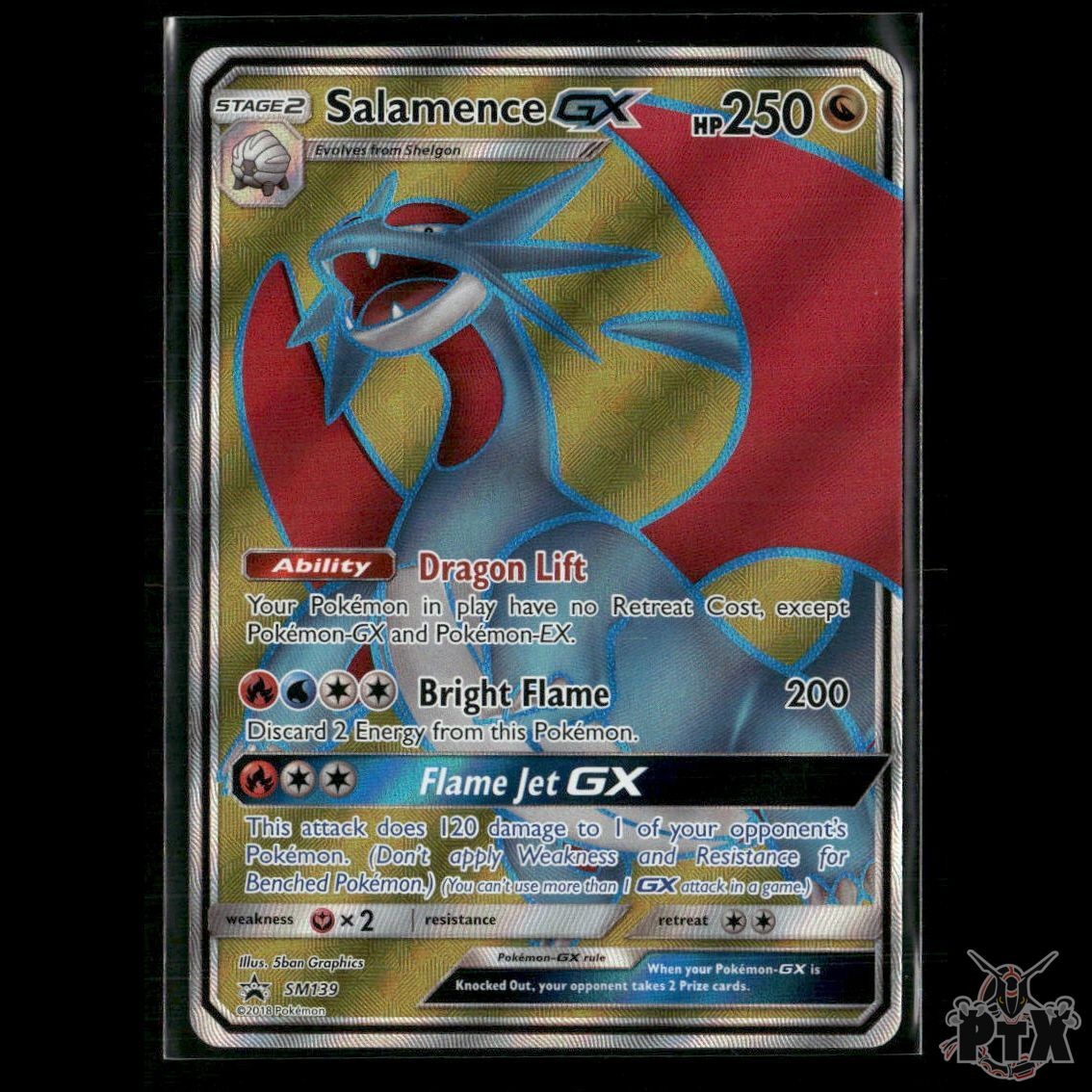 Salamence GX SM139 SM Promos NM Pokemon