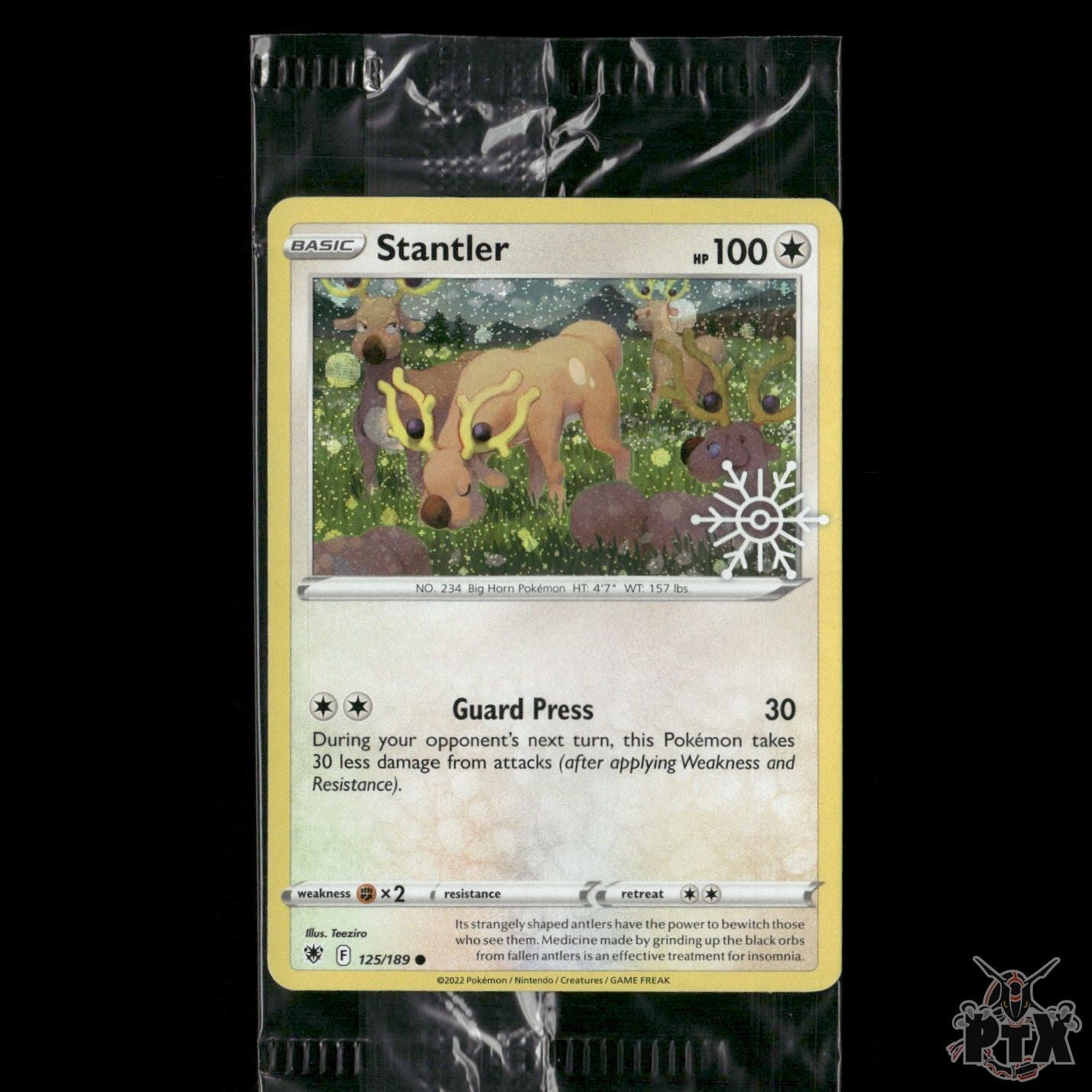 Stantler (Holiday Calendar) 125/189 Scarlet & Violet Sealed Promo NM Pokemon