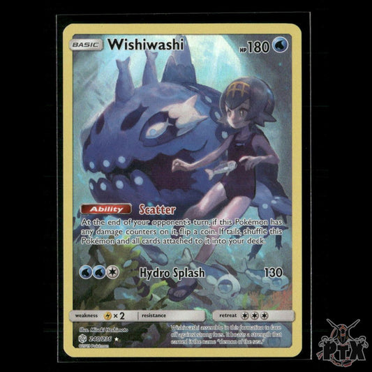 Wishiwashi (Secret) 240/236 SM - Cosmic Eclipse NM Pokemon