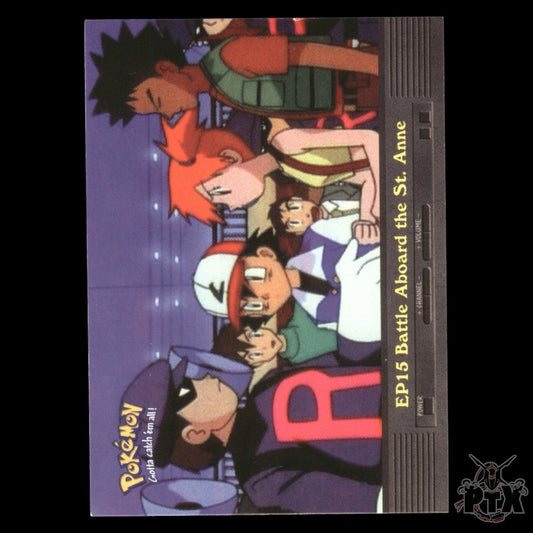 Topps Series 1 EP15 Battle Aboard the St. Anne Pokemon 2000