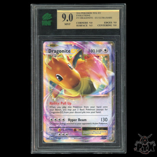 Dragonite EX #72/108 XY Evolutions MNT 9 Pokemon 2016