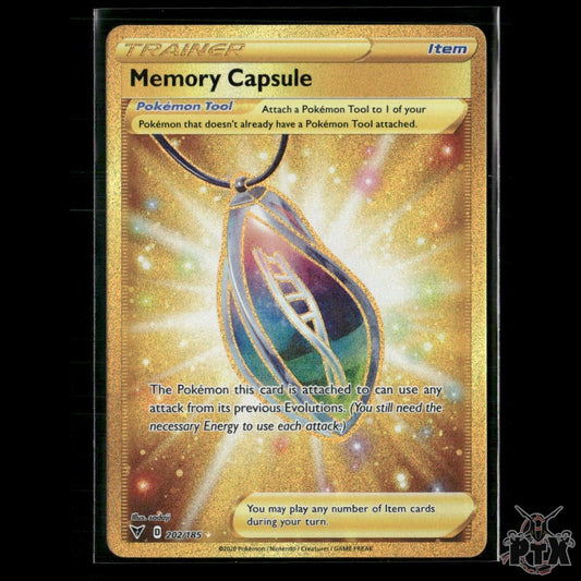 Memory Capsule (Secret) 202/185 SWSH04: Vivid Voltage NM Pokemon