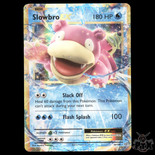 Slowbro EX #26/108 XY Evolutions NM/Near Mint Pokemon 2016