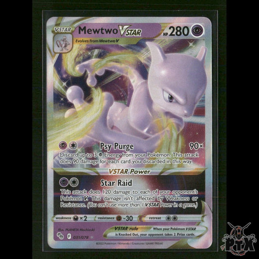 Mewtwo VSTAR 031/078 Pokemon GO NM Pokemon