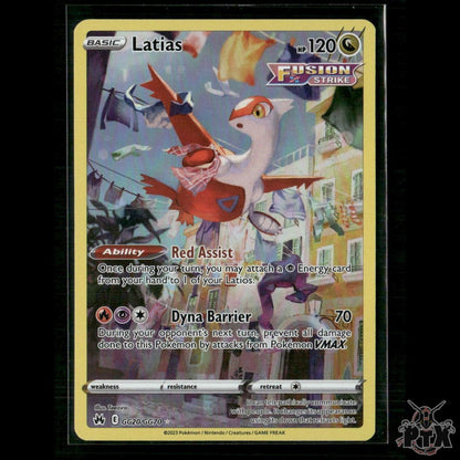 Latias GG20/GG70 SWSH: Crown Zenith: Galarian Gallery NM Pokemon