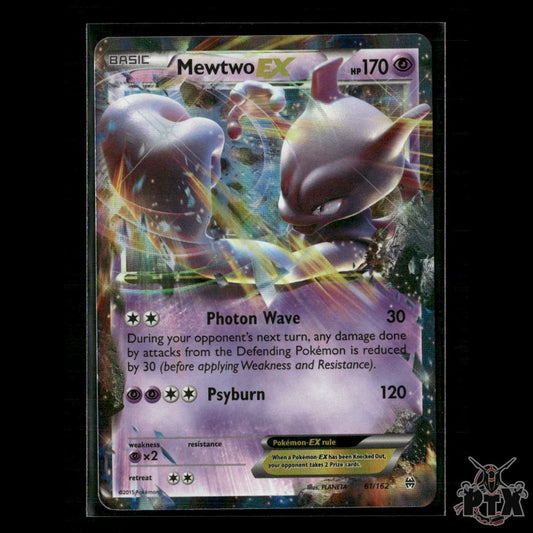 Mewtwo EX 61/162 XY - BREAKthrough LP Pokemon