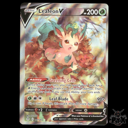 Leafeon V #167/203 Evolving Skies NM/Near Mint 2021