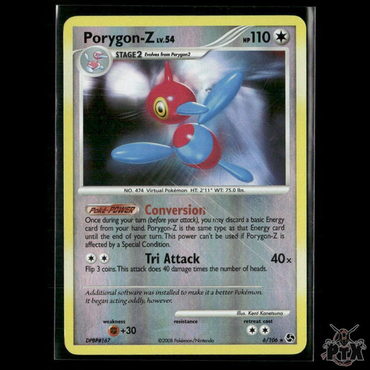 Porygon-Z Reverse Holo 6/106 Great Encounters MP Pokemon