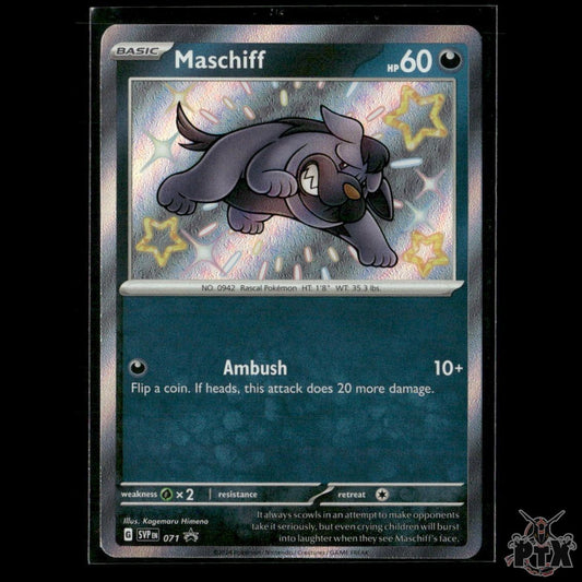 Maschiff 071 SV: Scarlet & Violet Promo Cards NM Pokemon