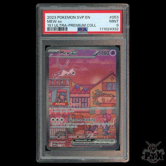 Mew EX #053 PSA 9 Scarlet & Violet 151 Promo Pokemon 2023