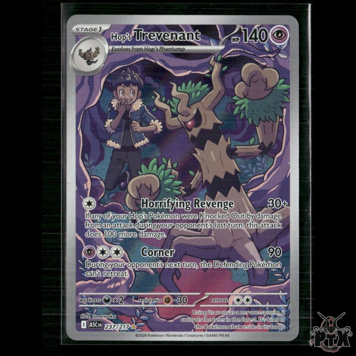Hop's Trevenant 237/217 ME: Ascended Heroes NM Pokemon