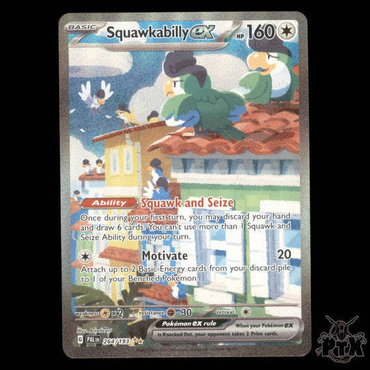 Squawkabilly ex #264/193 Paldea Evolved NM/Near Mint Pokemon 2023
