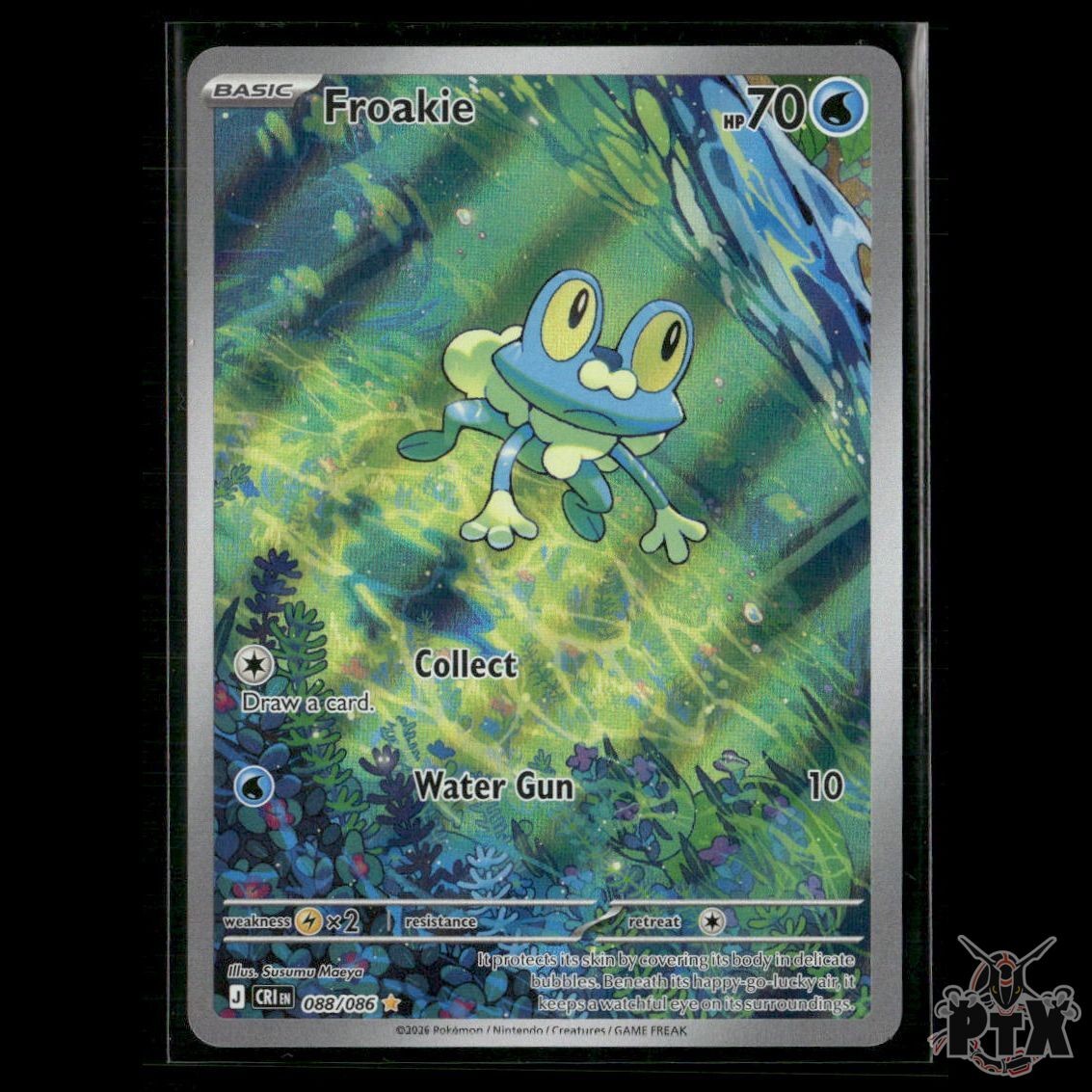Froakie 088/086 ME04: Chaos Rising NM Pokemon