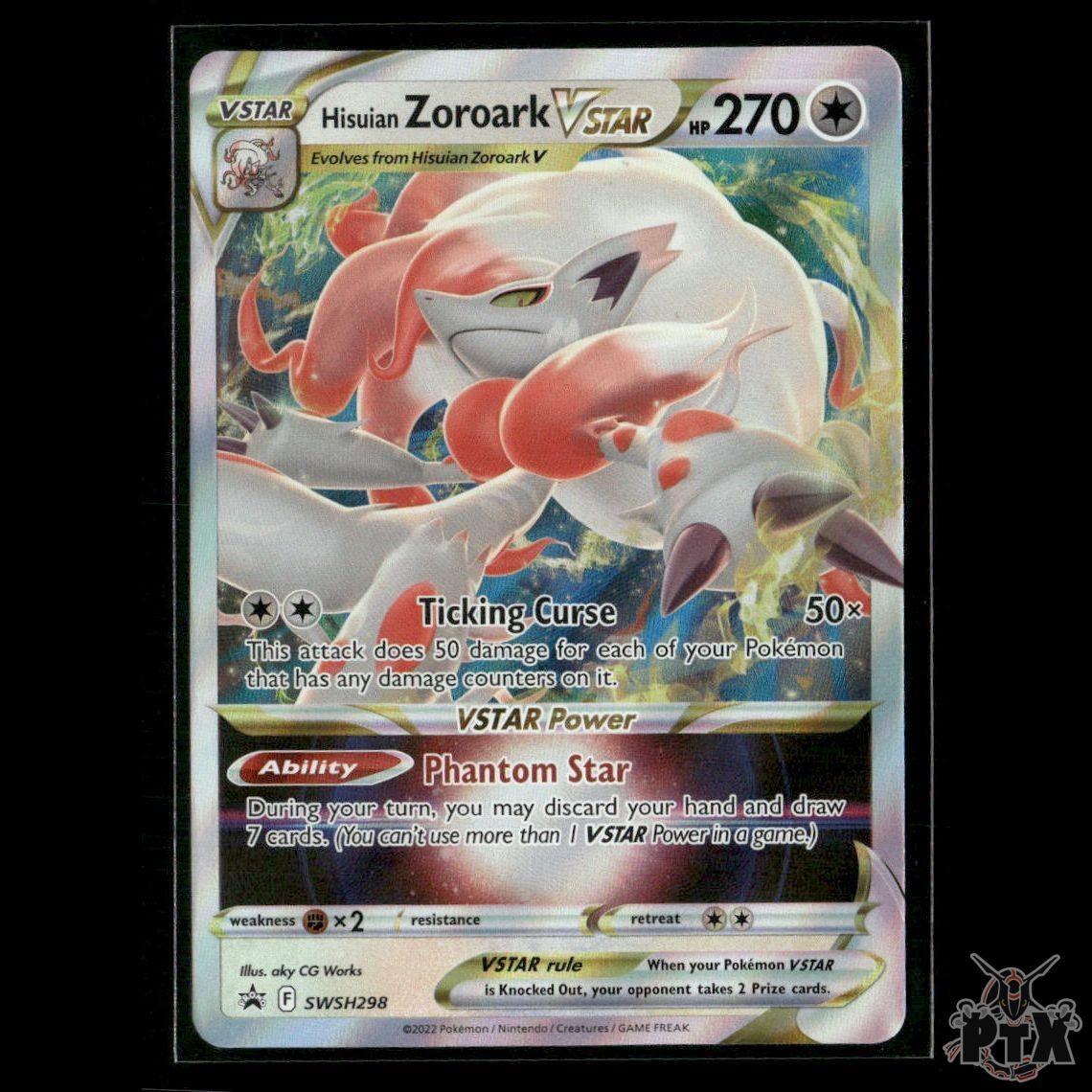 Hisuian Zoroark VSTAR SWSH298 SWSH: Sword & Shield Promo Cards NM Pokemon