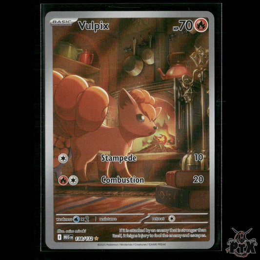Vulpix 138/132 ME01: Mega Evolution NM Pokemon