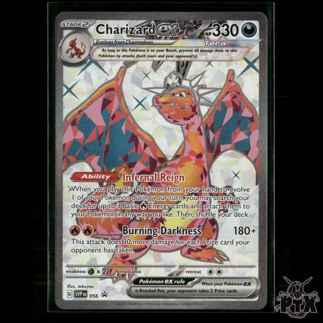 Charizard ex 056 SV: Scarlet & Violet Promo Cards NM Pokemon