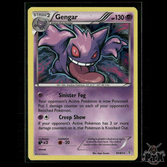 Gengar Holo 35/83 Generations NM Pokemon
