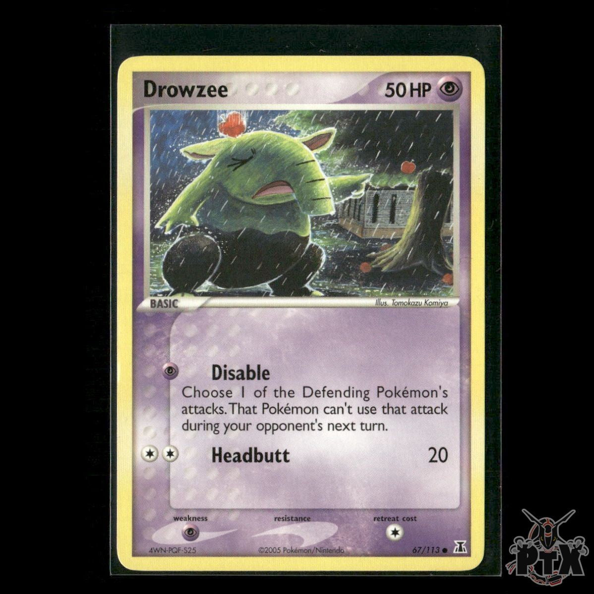 Drowzee 67/113 EX Delta Species NM Pokemon