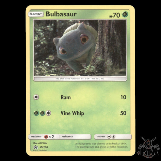 Bulbasaur #SM198 Sun & Moon Promo NM/LP Pokemon 2019