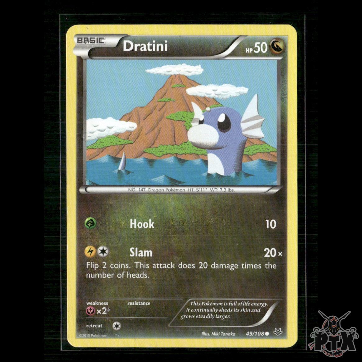 Dratini 49/108 XY - Roaring Skies LP Pokemon