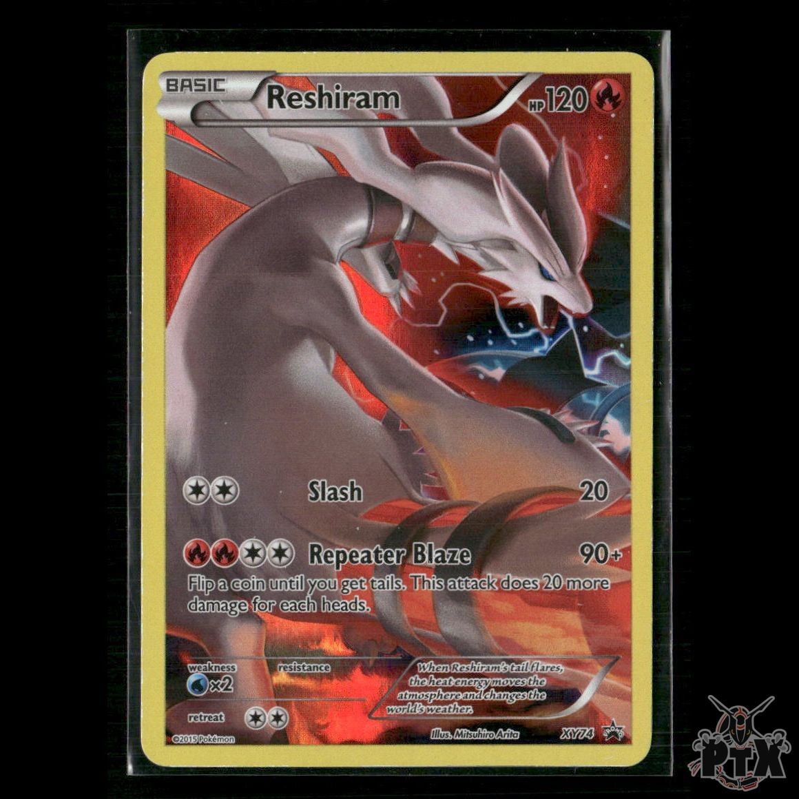 Reshiram (Full Art Promo) XY74 XY Promos NM Pokemon