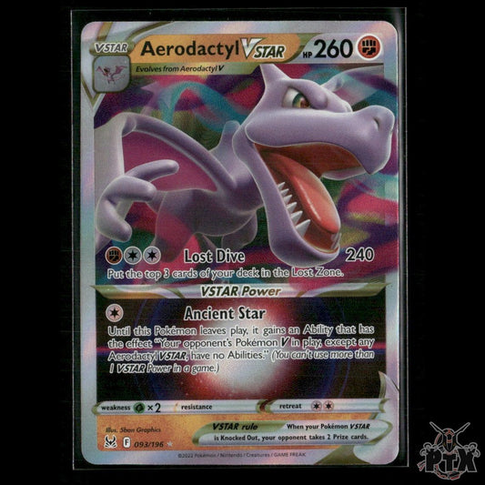 Aerodactyl VSTAR 093/196 SWSH11: Lost Origin NM Pokemon