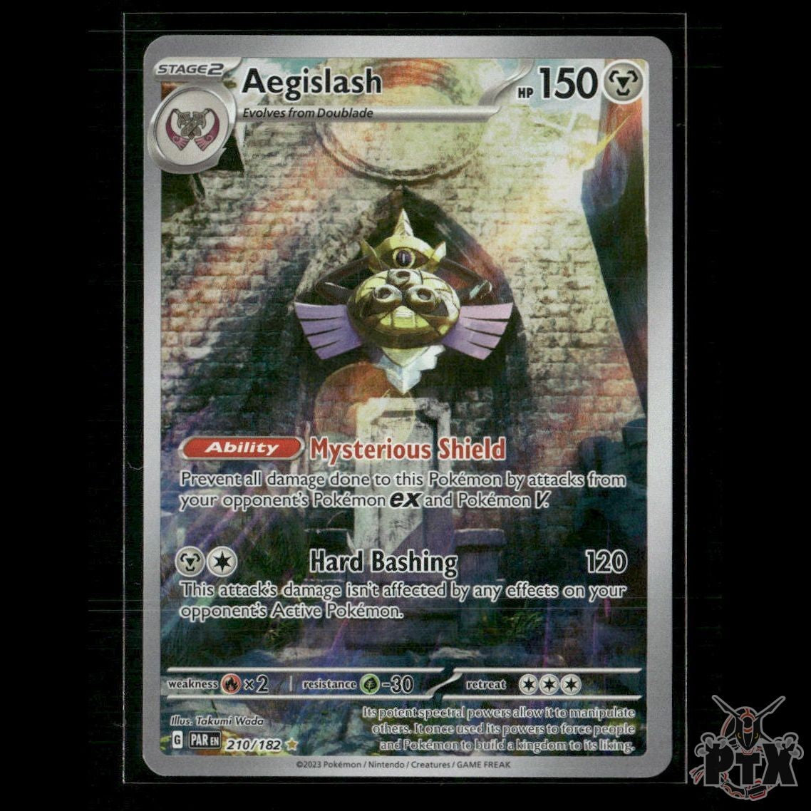 Aegislash 210/182 SV04: Paradox Rift NM Pokemon