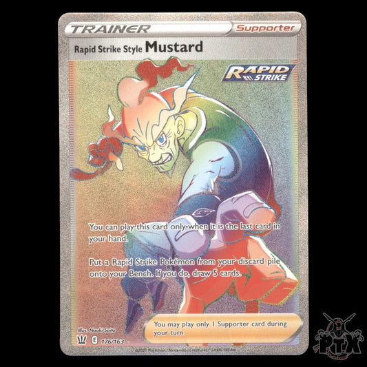 Rapid Strike Style Mustard #176/163 Battle Styles NM/Near Mint Pokemon 2021