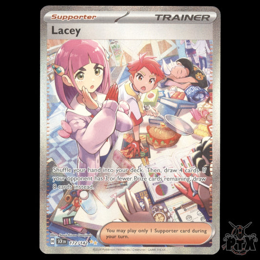 Lacey #172/142 Stellar Crown NM/Near Mint Pokemon 2024