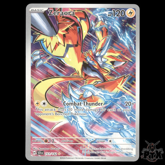Zeraora #151/142 Stellar Crown NM/Near Mint Pokemon 2024