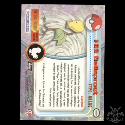 Topps Bellsprout #69 Foil Series 1 Pokemon 2000