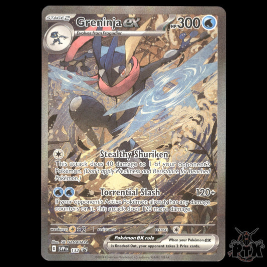 Greninja ex 132 SV: Scarlet & Violet Promo Cards NM Pokemon 2023