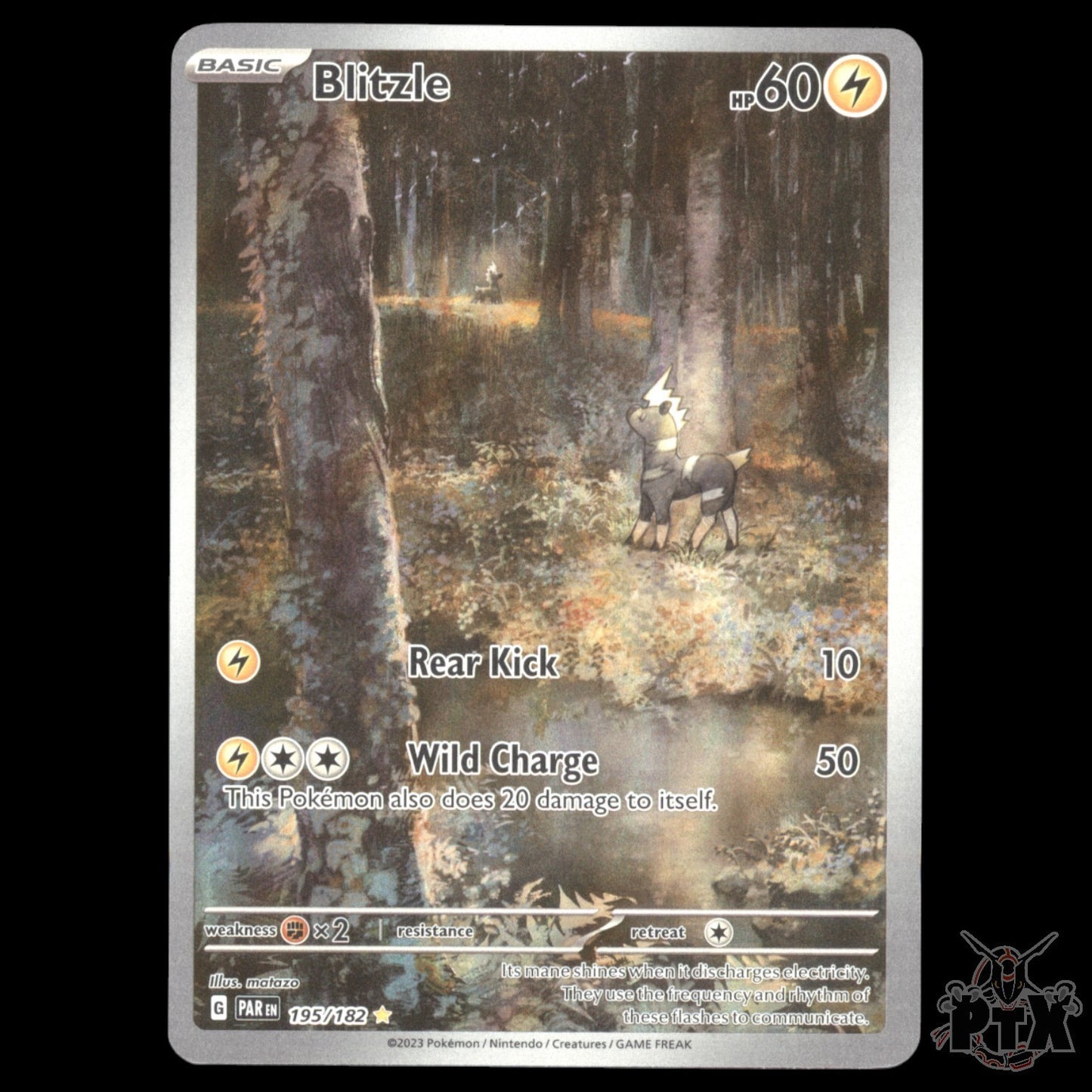 Blitzle #195/182 Paradox Rift NM/Near Mint Pokemon 2023